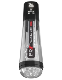 Авто-мастурбатор помпа PDX ViewTube Max View