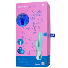 Вибратор Satisfyer Air Pump Bunny 5+