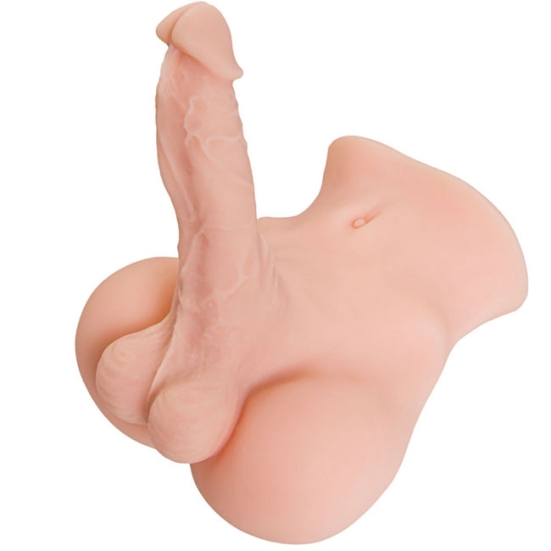Мастурбатор-анус с фаллосом ToyFa Manuel