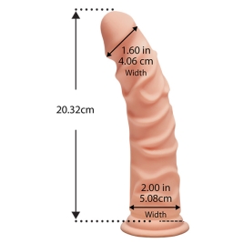 Фаллос Ragin D 8" Doc Johnson